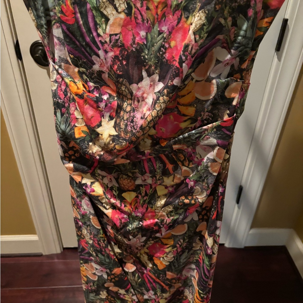 Nicole Miller Multicolor Floral Dress